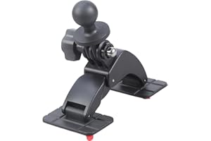 YFAFA 17mm Ball Head Base for Car Phone Holder Adjustable Dashboard Cellphone Stand Bracket Adhesive Sticker Base