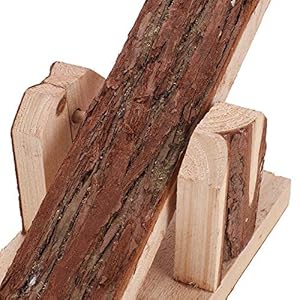 Giocattolo per criceti, legno naturale criceto del criceto gabbia esercizio di arrampicata tunnel tubo per scoiattoli… HEEPDD Giocattolo per criceti, legno naturale criceto del criceto gabbia esercizio di arrampicata tunnel tubo per scoiattoli…