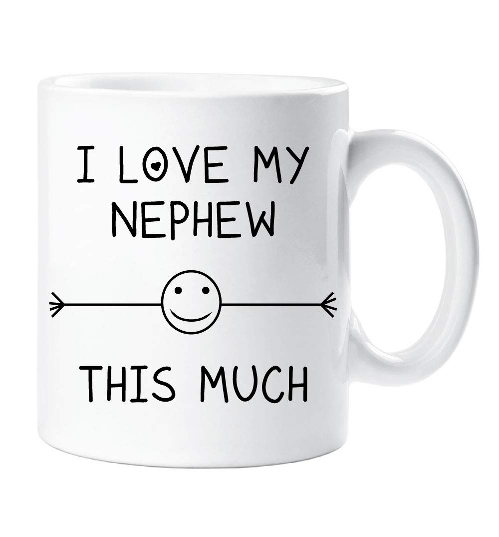60 Second Makeover Limited I Love My Nephew This Much Mug Friend Auntie Uncle Birthday Gift Christmas Novelty Humour Funny Fathers Day Mothers Day