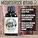 Mountaineer Brand Natural Beard Oil with Citrus & Spice Scent | Made in West Virgina | Hydrates, Moisturises, Softens & Conditions for Beard Growth | Treats Dry Itchy Beards for Men | 2oz