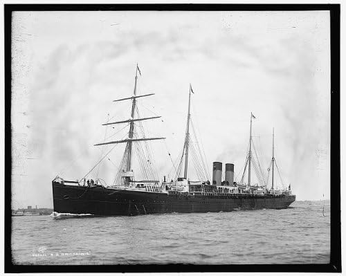 INFINITE PHOTOGRAPHS Photo: SS Britannic,Ocean Liner,Boats,Ships,Vessels,Detroit Publishing Company,1890
