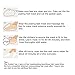 Rose Foot Mask, Y.F.M 1 Peeling Mask + 1 Nutritious Mask, Exfoliating Soft Feet Peel Mask, Remove Calluses & Dead Skin Cells, Rebirth of Soft Foot, Completely within 4-7 days