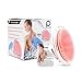 Exfoliating Brush, Body Brush, Eliminate Shaving Irritation for Face, Neck, Armpit, Bikini Line, Legs, To Treat and Prevent Razor Bumps and Ingrown Hairs for Men and Women (Orange)