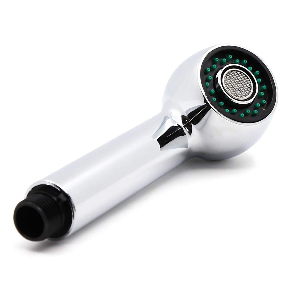 MONTSERRAT Chrome Shower Head for Kitchen Sink 2 Jets Anti-Limescale
