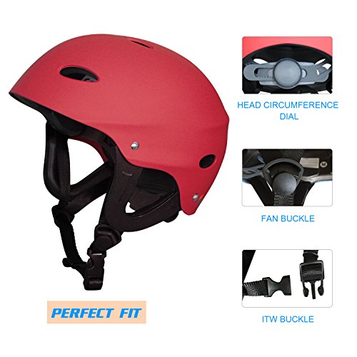 Vihir Adult Water Sports Skate Bike Helmet with Ears Adjustable Multi Skating Skateboard Scooter Surf Men Women Dial Helmet