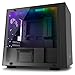 NZXT H200i - Mini-ITX PC Gaming Case - RGB Lighting and Fan Control - CAM-Powered Smart Device - Enhanced Cable Management System – Water-Cooling Ready - Black - 2018 Model