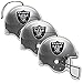 Fremont Die/TeamProMark Official National Football League Fan Shop Authentic Auto Accessories Bundle (Oakland Raiders)