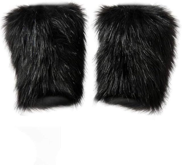 fur shoe covers