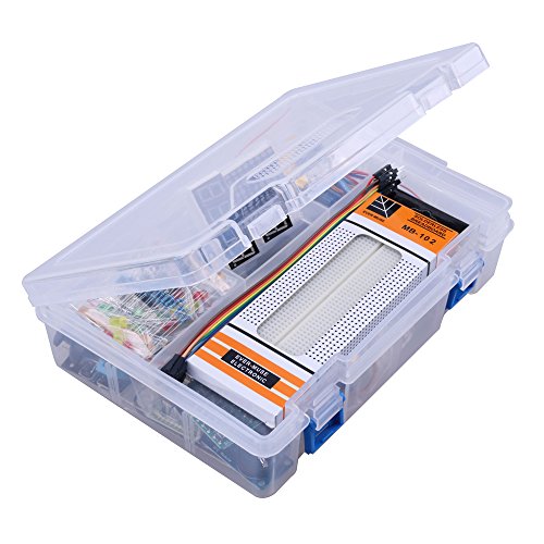 RoboGets The Most Complete Arduino Uno R3 Starter Kit with All Sensors, Rfid & Plastic Box, The Most Complete Ultimate Starter, Robotics, Electronics