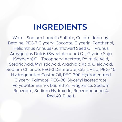 NIVEA PAMPERING COCONUT AND ALMOND MILK BODY WASH WITH NOURISHING SERUM, MOISTURIZING BODY WASH FOR WOMEN, ENRICHED WITH PROVITAMIN B5 AND VITAMIN E, 20 FL OZ BOTTLE