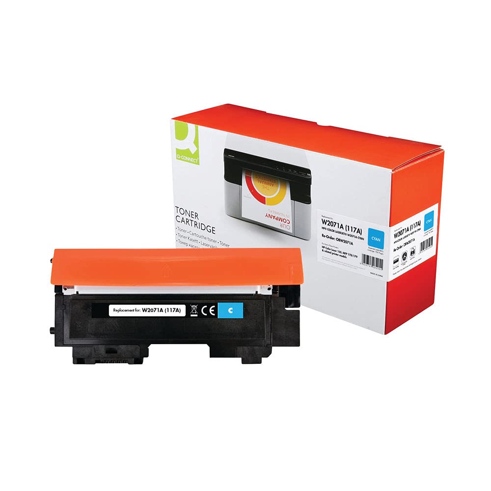Q-Connect HP W2071A Toner Cartridge Cyan