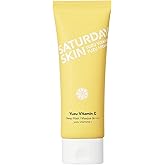 Saturday Skin Yuzu Vitamin C Sleep Mask Regenerist Retinol Ultra Rich Face Moisturizer Cream Smooth Skin and Reduce Wrinkles Ideal for All Skin Types 50ml(Tube)