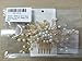 Unicra Wedding Leaf Decorative Hair Comb Bridal Hair Accessories with Pure Bead for Brides and Bridesmaids (Gold)