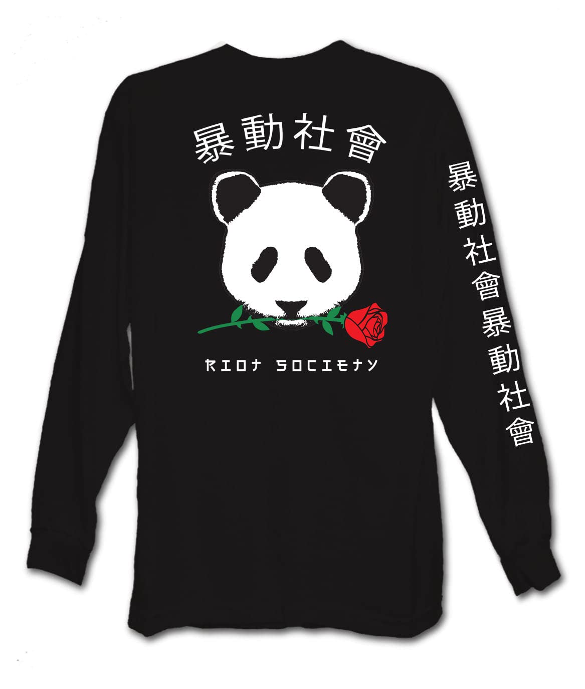 Riot Society Men's Long Sleeve Graphic and Embroidered Fashion T-Shirt