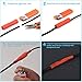 2 Pack 1/2 Inch Heat Shrink Tubing 3:1, Dual Wall Adhesive - Lined Premium Waterproof Heat Shrink Tube, Black & Red 4FT Each by KEBS_MALL