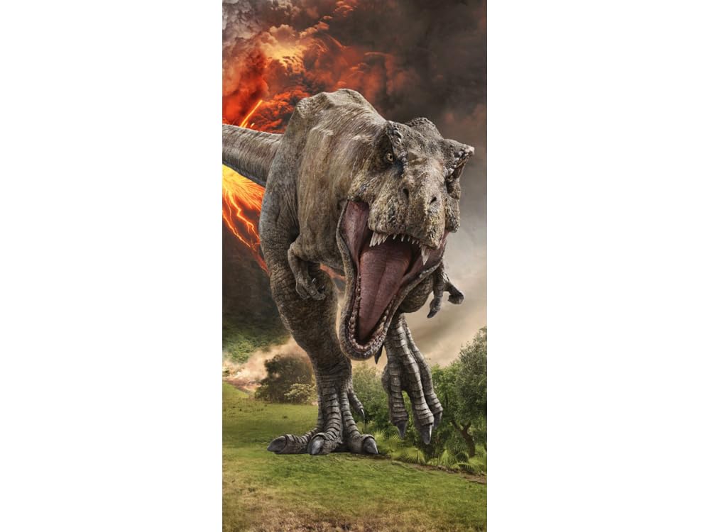 Jerry Fabrics Jurassic World Bath Towel Beach Towel 70 x 140 cm