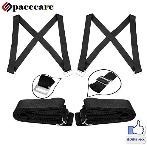 SPACECARE Moving Straps 2 Person Lifting and Moving Dolly for Furniture, Appliance and Heavy Object
