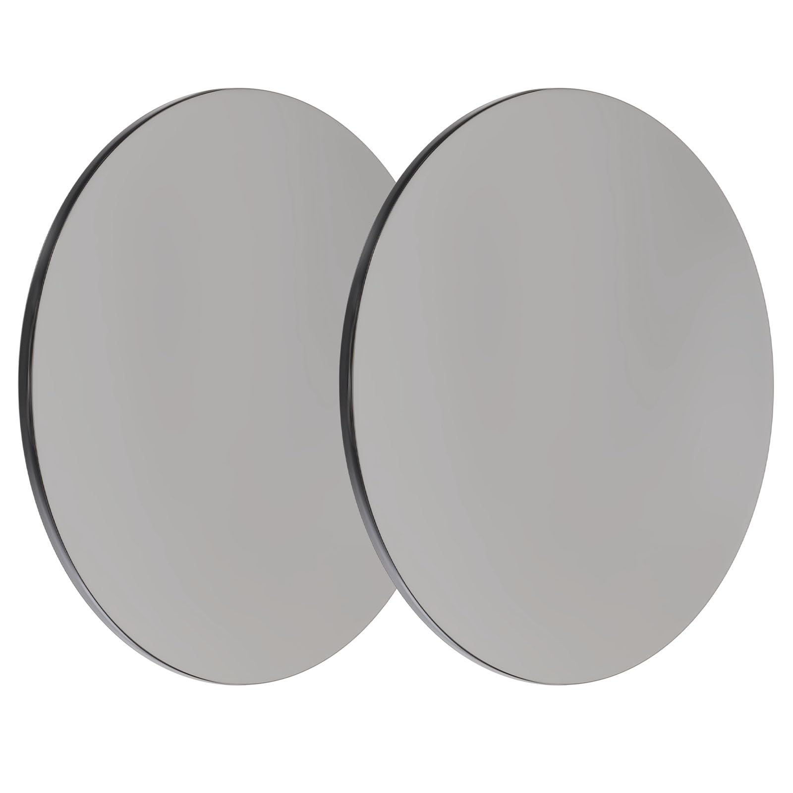Photo 1 of WENHUALI Steel Plate Sheet 1/8" x 4" Diameter Round Weldable 2 Pcs A36 Steel Sheet Metal Base Plate Disk for Construction (4 in, 2 Pcs)