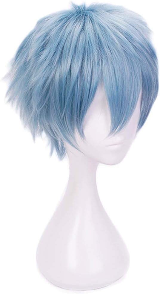 MUZIWIG Anime Cosplay Wig for Tomura Shigaraki My Hero Academia Synthetic Hair with Free Wig Cap Halloween Party Costume Accessories - Image 3