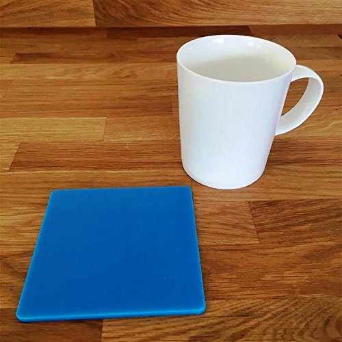Super Cool Creations Coasters - Square - Bright Blue - 8 Set — image 1
