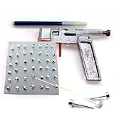 Steel Body Ear Piercing Gun Pierce Metal Kit Tool With 98 Free Studs New by Easygoby