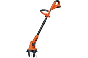 BLACK+DECKER LGC120 20-Volt Lithium-Ion Cordless Garden Cultivator/Tiller
