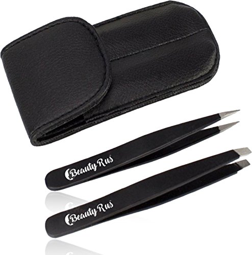 Professional eyebrow tweezers set- precision pointed tw…