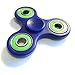 Spinfinity Advanced Hand Spinner w/ Hybrid Ceramic Bearing (not 3D printed) - Good for Concentration, Stress Relief, ADHD, Autism, Anxiety, and Fidgeting (Blue with Print)