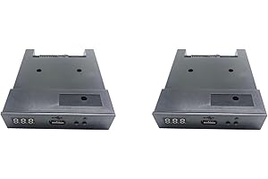 Baglaum 2X for GOTEK Floppy to USB 1.44M Floppy to USB Flash Drive Emulation Floppy Drive GOTEK SFR1M44-U100K, black, 750124784