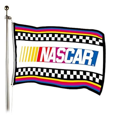 TOPmountain 3x5ft NASCAR Banner Racing Car Flag Colorfull Polyester 90150cm Hanging Wall Art Car Decor House Decor