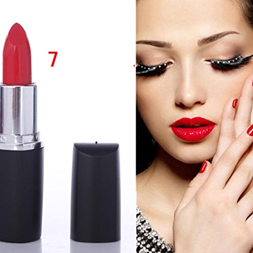 SMYTShop Vampire Style 8 Colors Waterproof Long Lasting Lipstick (Red)