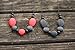 beba by Amy Baby Silicone Teething Necklace for Mom with BPA-free Beads - Mae (Jet Black)