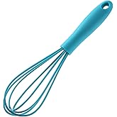 caralin Silicone Eggs Beater Handheld Whisk Cream Foam Maker n Slip Eggs Blender Silicone Eggs Whiskers Portable SB