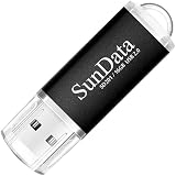 SunData 16GB USB Flash Drive 2 Pack USB 2.0 Memory Stick Black Gold view 2