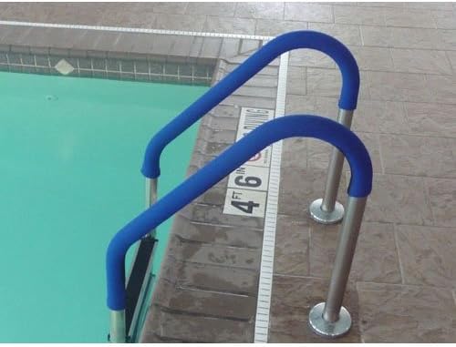 10ft. Swimming Pool Ladder and Rail Grip - Royal Blue