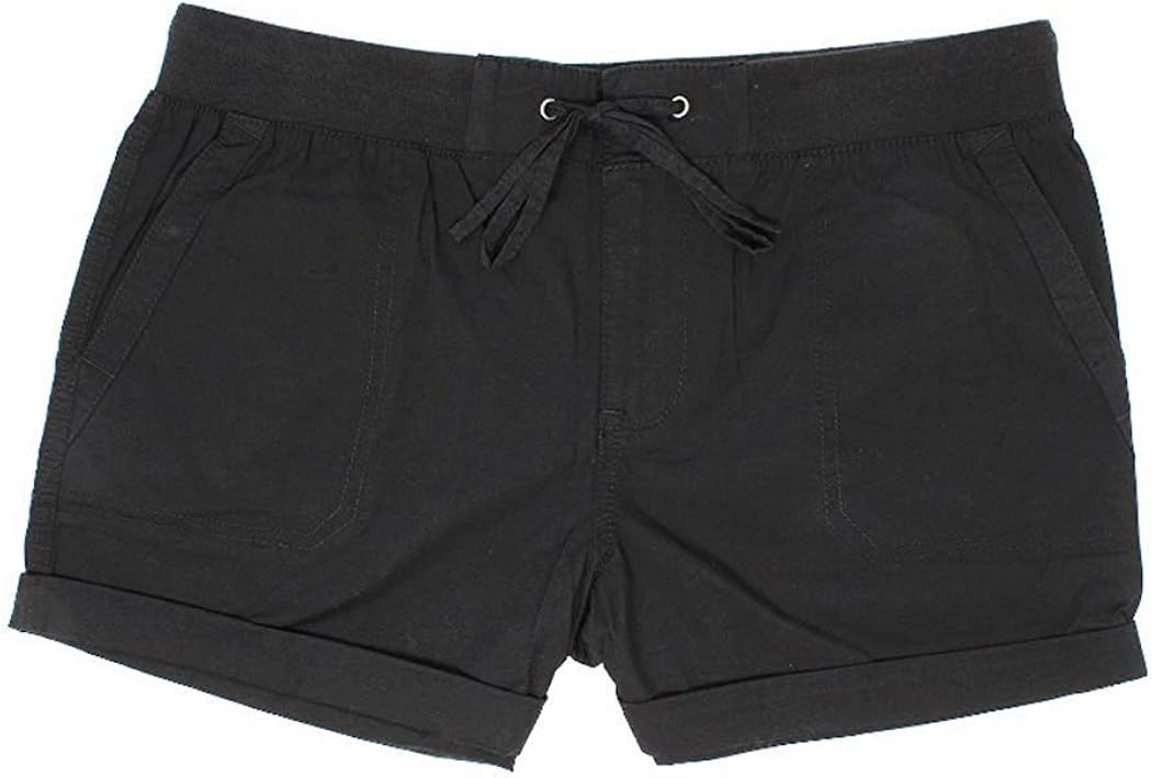 black khakis shorts