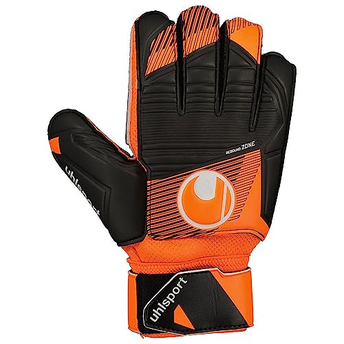 uhlsport Soft Resist Flex Frame Goalkeeper Gloves Size 7 Fluo Orange
