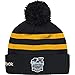 Reebok Men's 2016 NHL Winter Classic Boston Bruins Black/Gold Pom Knit Hat