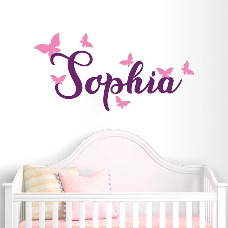 baby girl name wall art