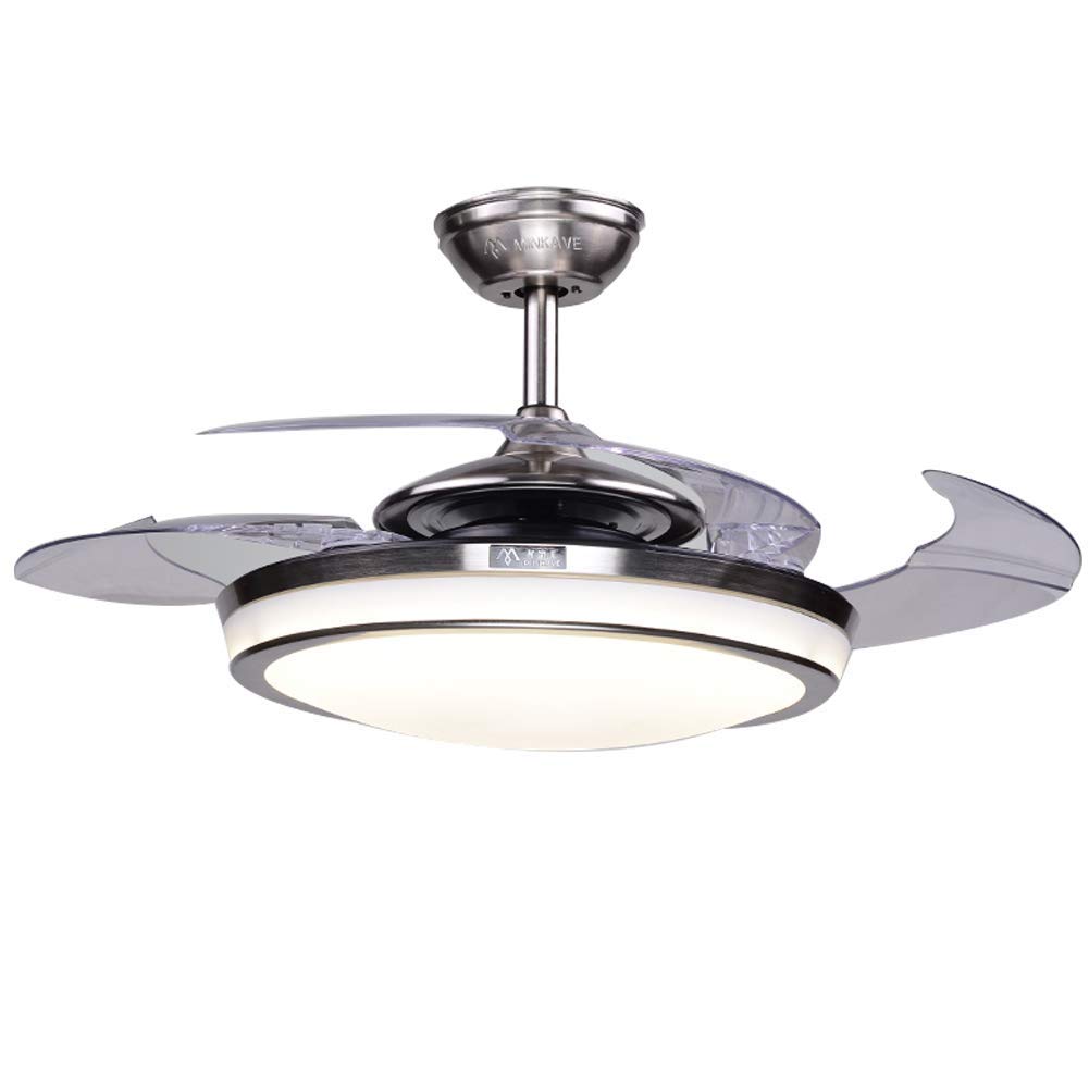 Vhouse 48 Inch Modern Fan Chandelier With Light With Remote