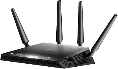 NETGEAR Nighthawk X4S AC2600 Router R7800 Dual Core Gaming Streaming WEP WPA2