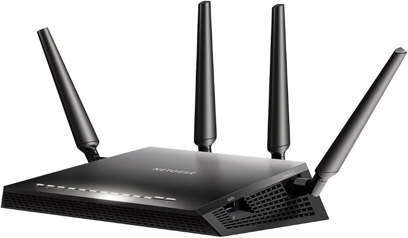 NETGEAR Nighthawk X4S AC2600 Router R7800 Dual Core Gaming Streaming WEP WPA2
