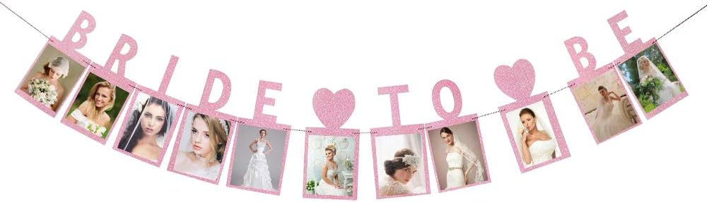 Amazon Com Bride To Be Photo Banner For Bridal Shower Weeding