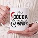 Christmas Coffee Mugs, Fun Mugs, Funny Christmas Mug, Hot Cocoa and Christmas Movies