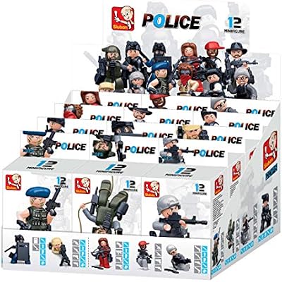 Elements Police Minifigures(Modèles assortis)