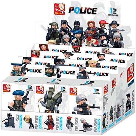 Elements Police Minifigures(Modèles assortis)
