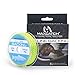 Maxcatch Fly Line Backing for Fly Fishing Braided 20/30lb 100yards (Black&Yellow, 30lb)