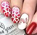 Valentine's Day Nail Art Heart Decals Set #3 Salon Quality!