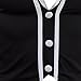 FEESHOW Men's 4Pcs Maid Costume Outfit Bowtie Vest Boxer Briefs Handcuffs Set