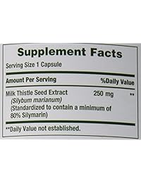 Cardo lechoso Nature's Bounty, 0.0088 oz, hhh-kyyy-tra-rat8519, paquete de de 1, 1, 1